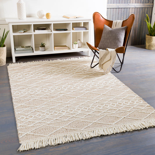 Uttar UTT-2304 2' x 3' Handmade Accent Rug