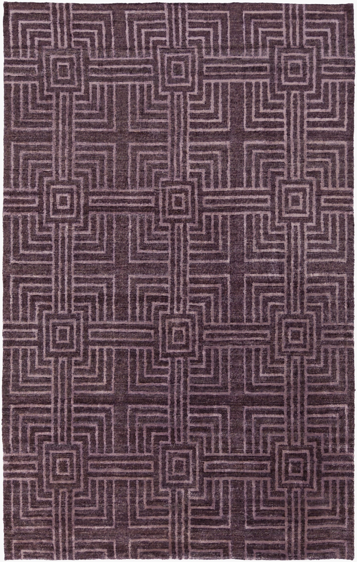 Vanderbilt VAN-1001 2' x 3' Handmade Faux Silk Accent Rug