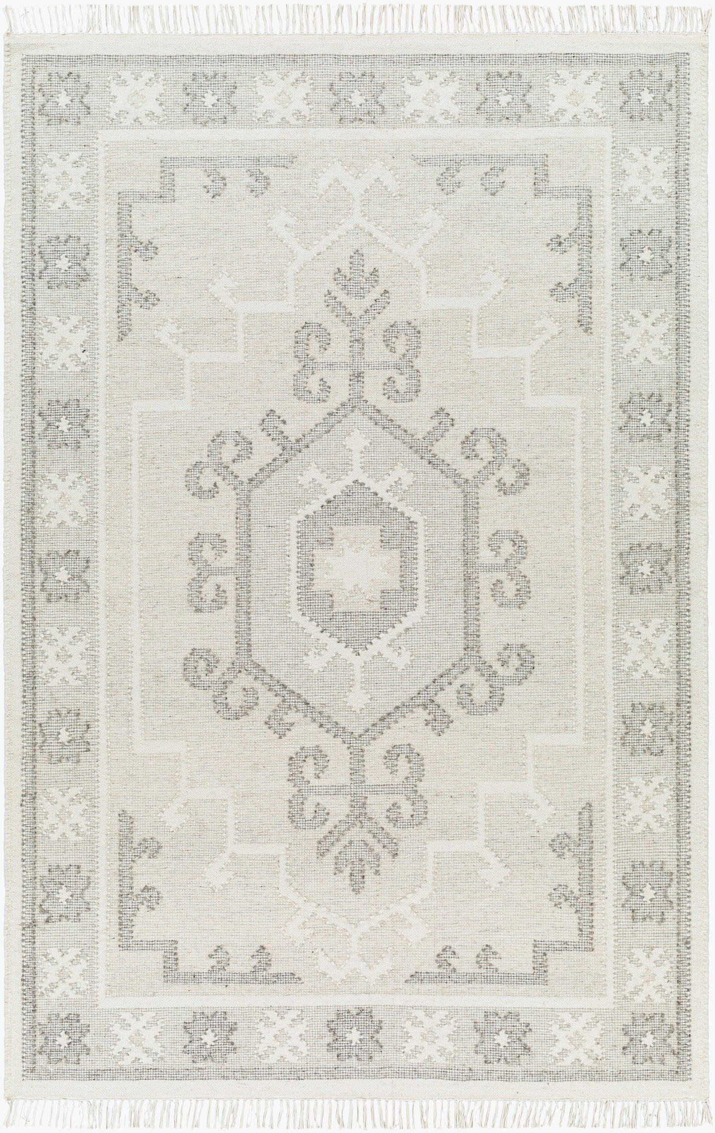 Valerie VLA-2306 2' x 3' Handmade Wool Accent Rug