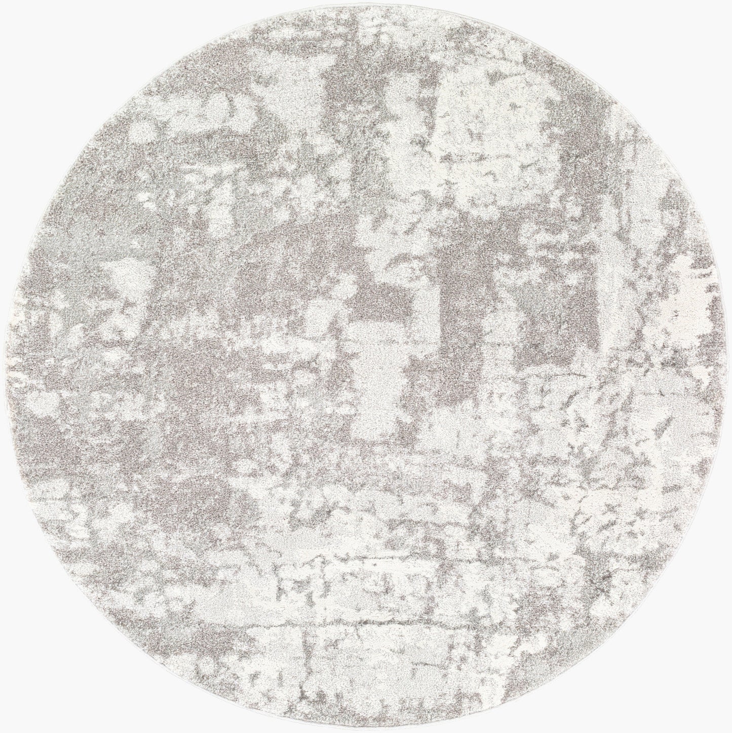 Venice VNE-2305 5ft Round Machine Woven Area Rug