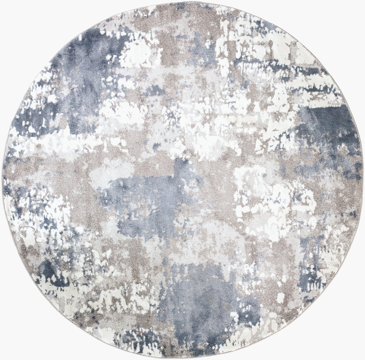 Venice VNE-2306 8ft Round Machine Woven Area Rug