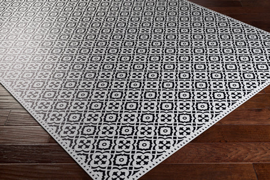 Vinilo VNL-2301 Alfombra decorativa tejida a máquina de 2' x 4'