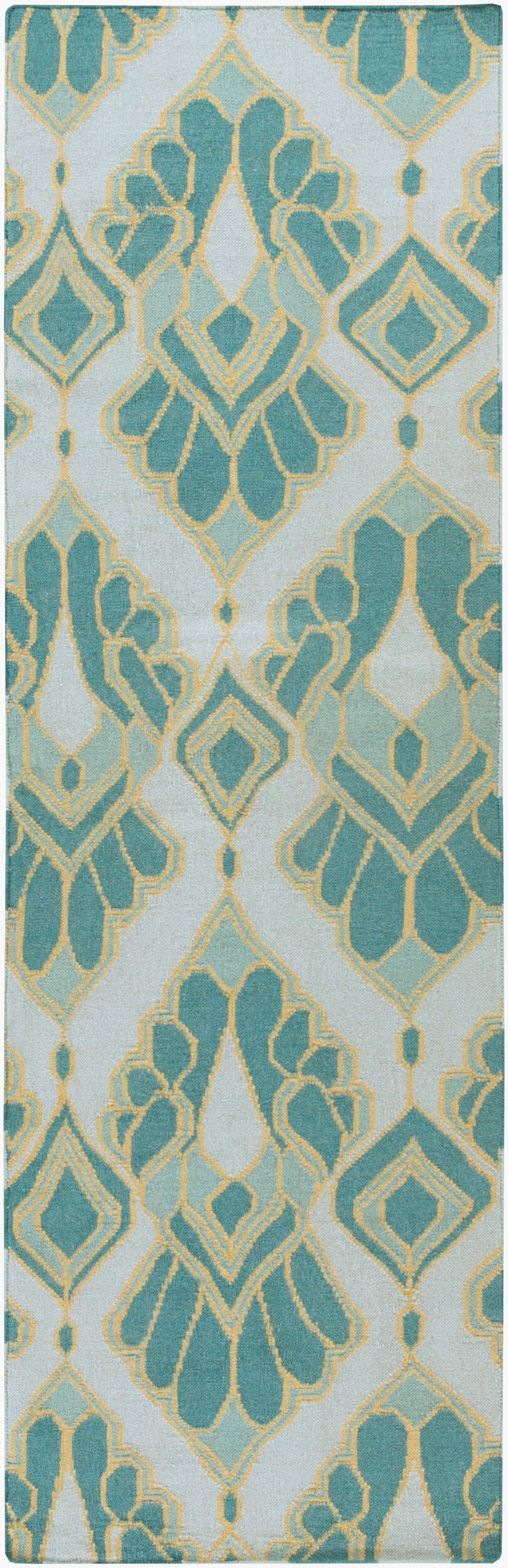 Voyages VOY-52 8ft Runner Handmade Wool Runner Rug