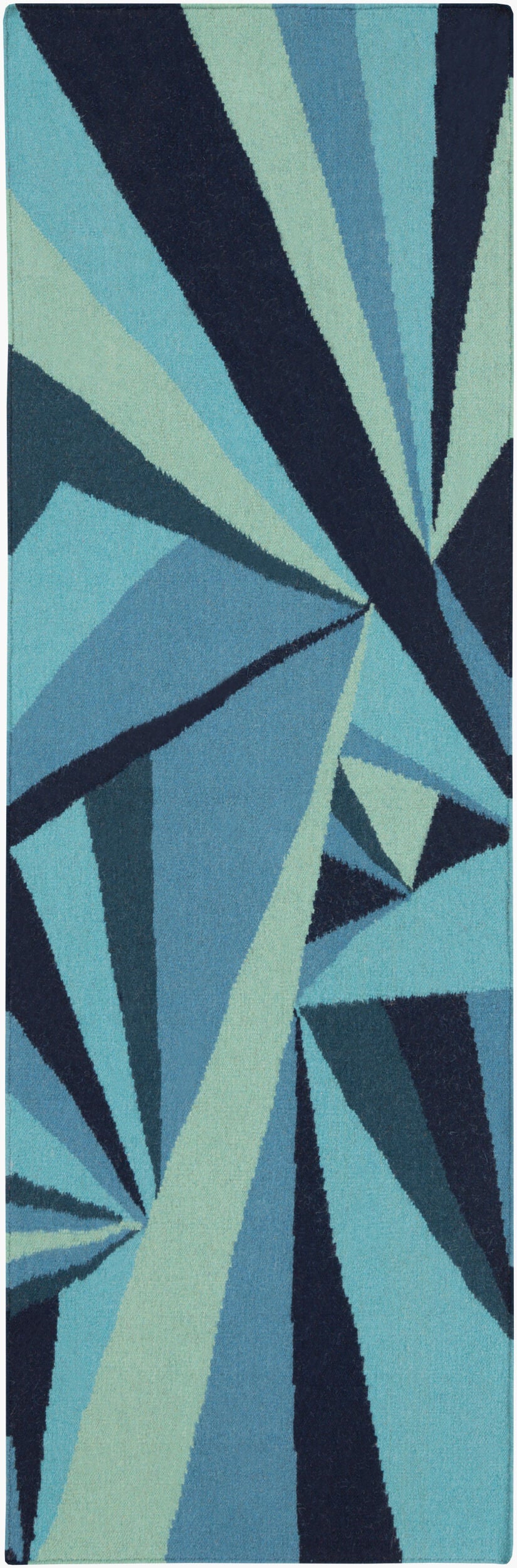 Voyages VOY-55 8ft Runner Handmade Wool Runner Rug