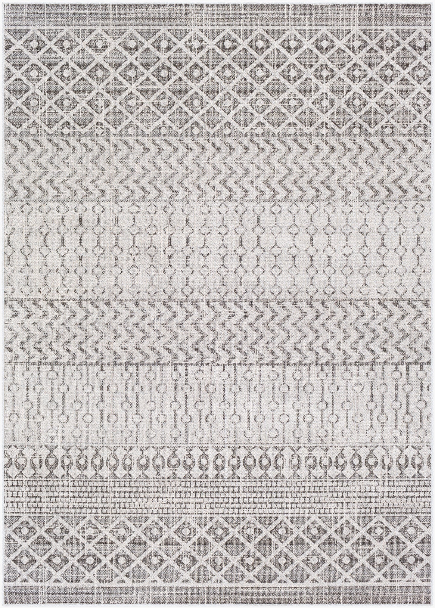 Veranda VRD-2305 2' x 3' Machine Woven Indoor/Outdoor Accent Rug
