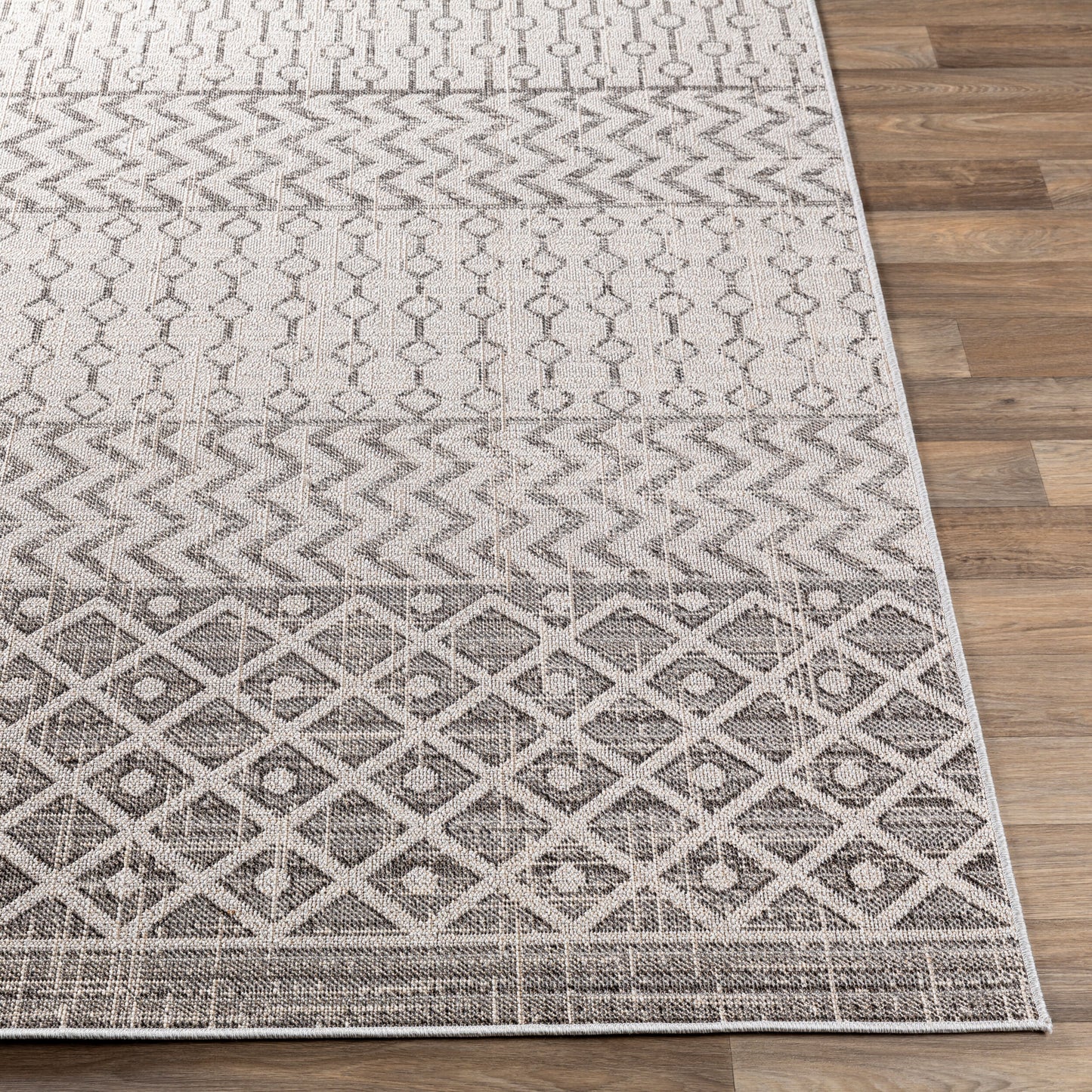 Veranda VRD-2305 2' x 3' Machine Woven Indoor/Outdoor Accent Rug