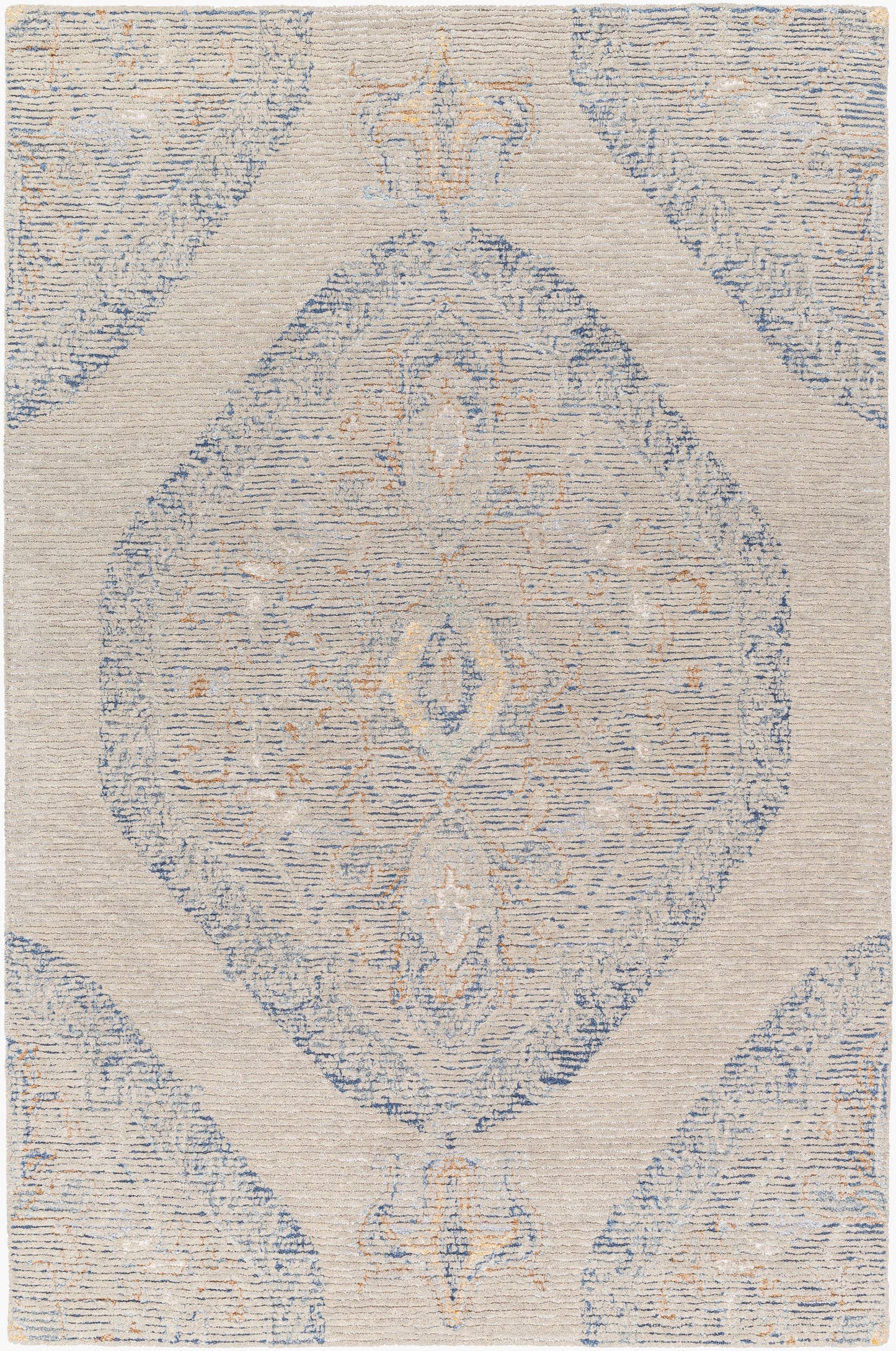 Vivianne VVE-2301 5' x 7' Handmade Wool Area Rug