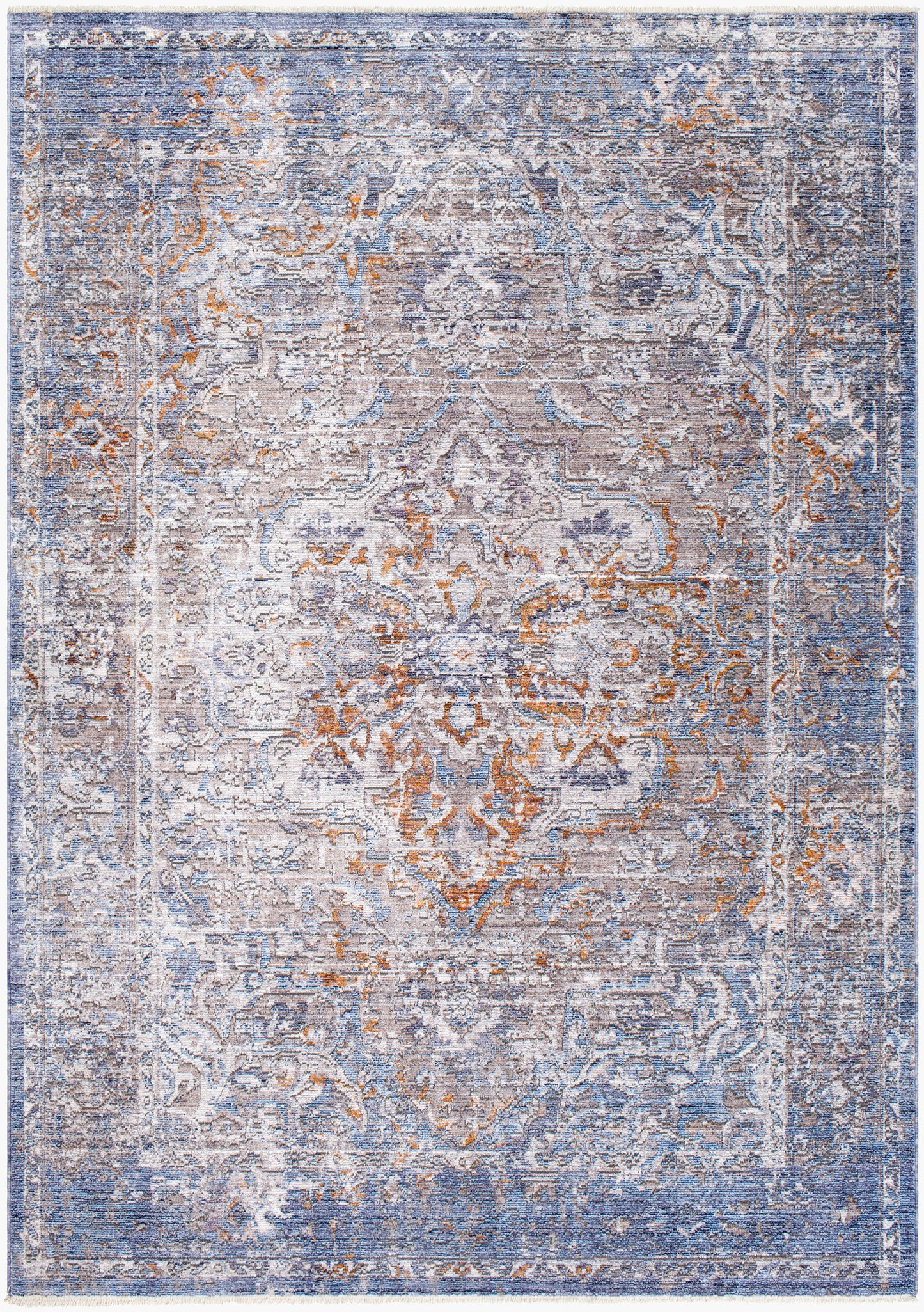 Wonder WAM-2303 5' x 7' Machine Woven Faux Silk Area Rug
