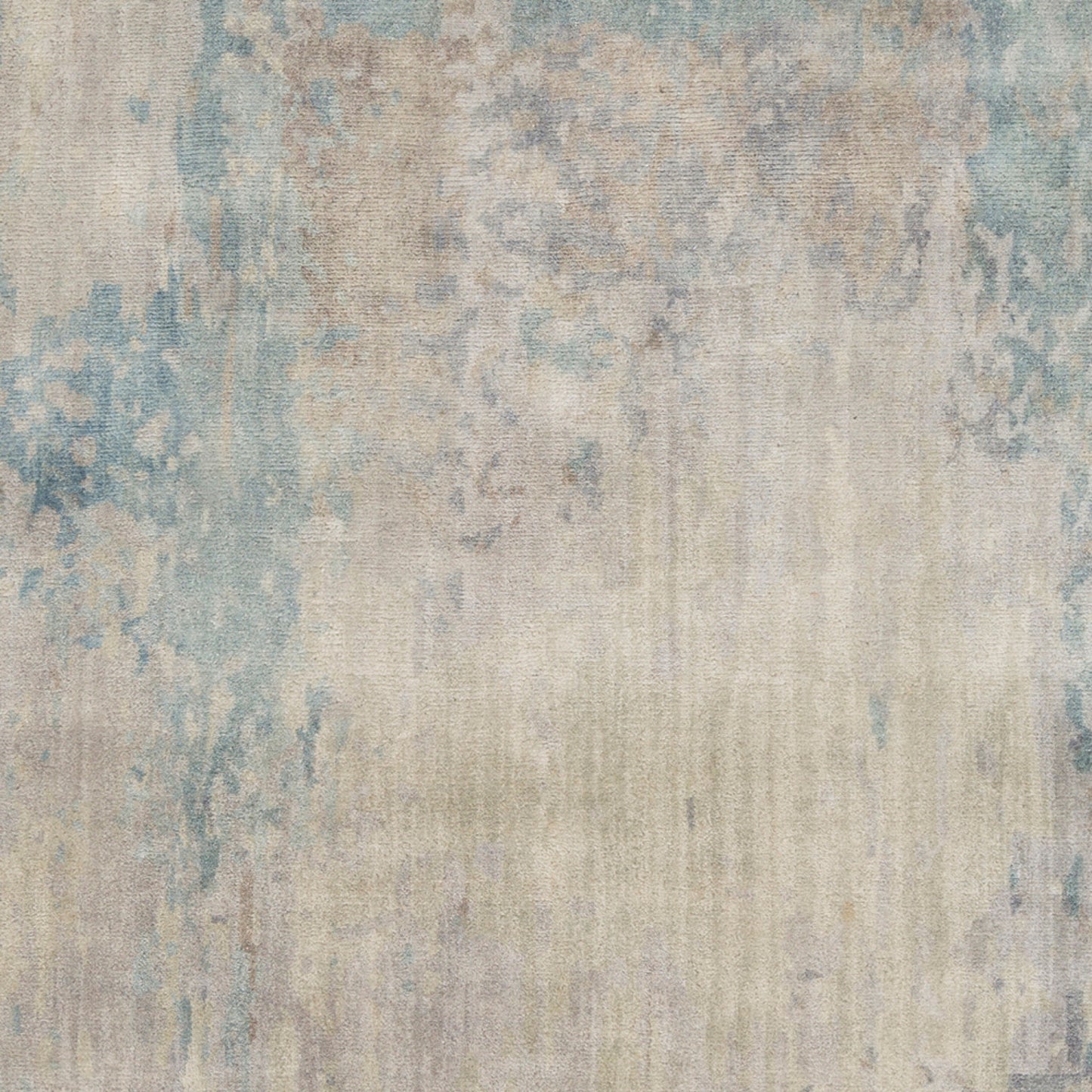 Alfombra de lana hecha a mano, acuarela WAT-5000, 1,52 m x 2,44 m