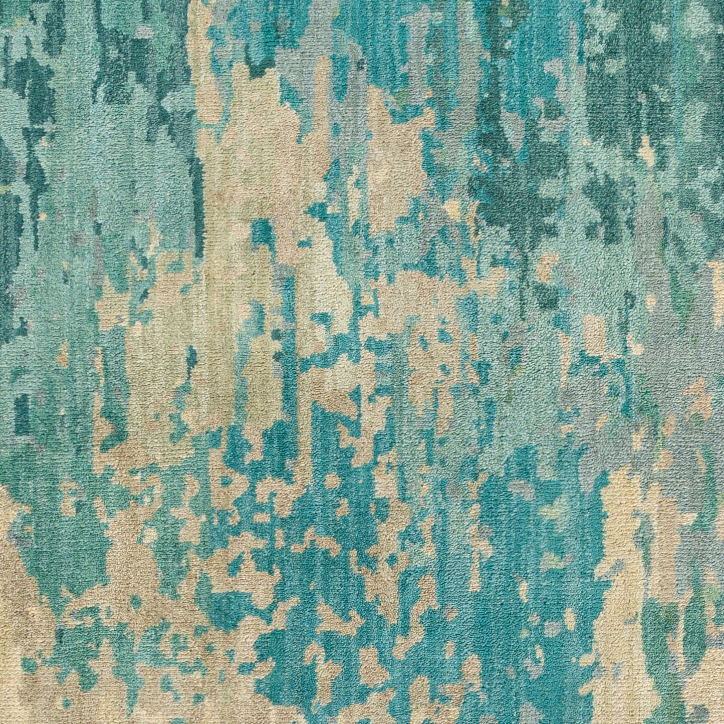 Watercolor WAT-5004 2' x 3' Handmade Wool Accent Rug
