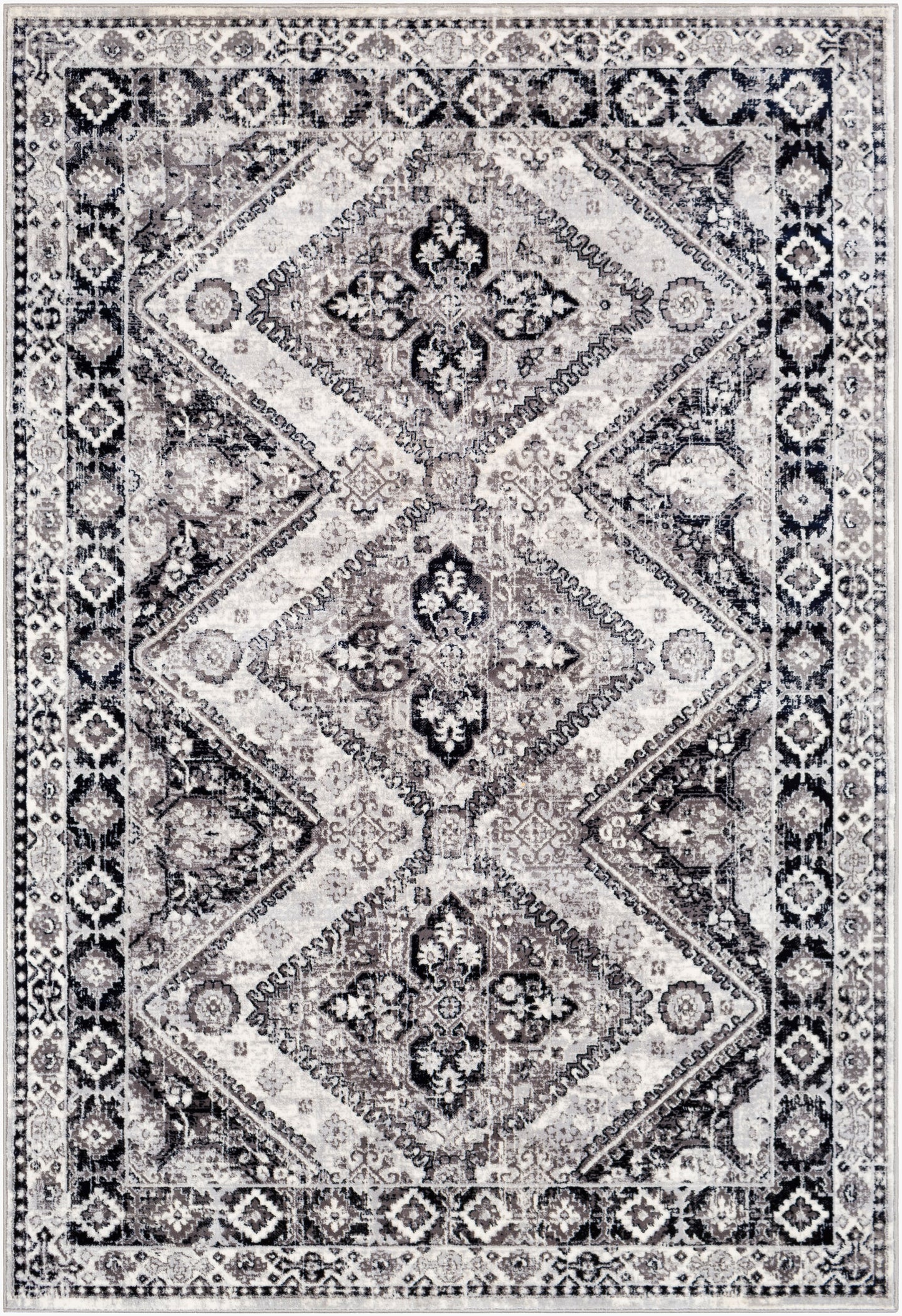Wanderlust WNL-2315 Alfombra tejida a máquina de 6' x 9'