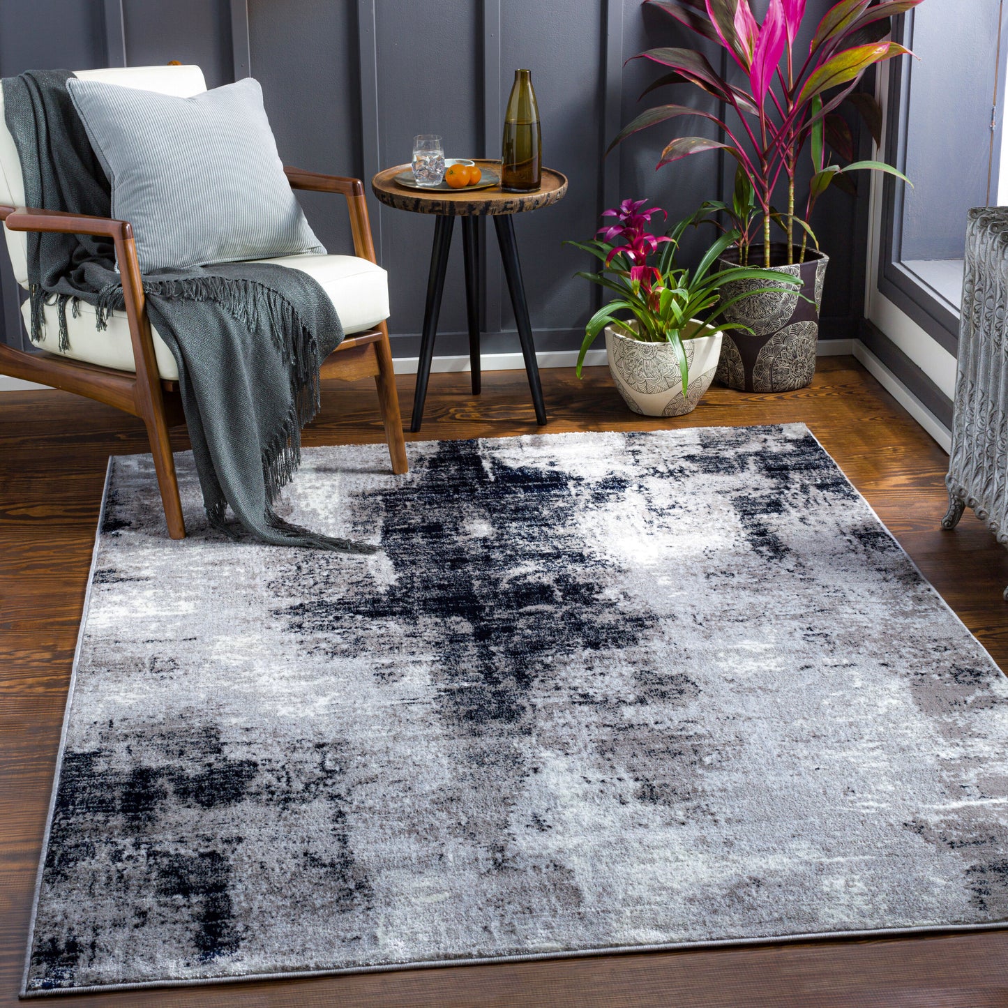 Wanderlust WNL-2327 2' x 3' Machine Woven Accent Rug