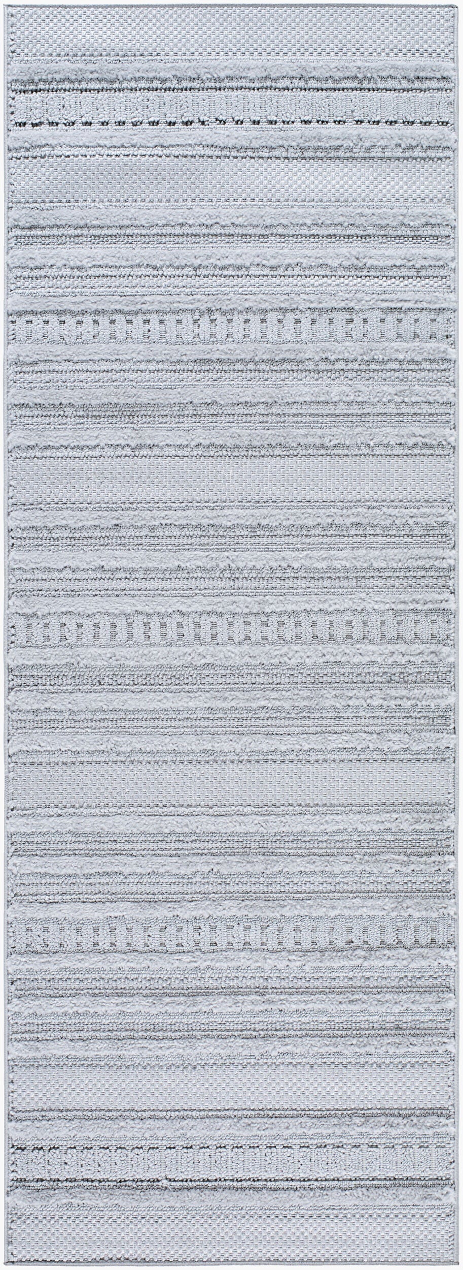 West Palm WPM-2302 7ft Runner Machine Woven Indoor/Outdoor Runner Rug