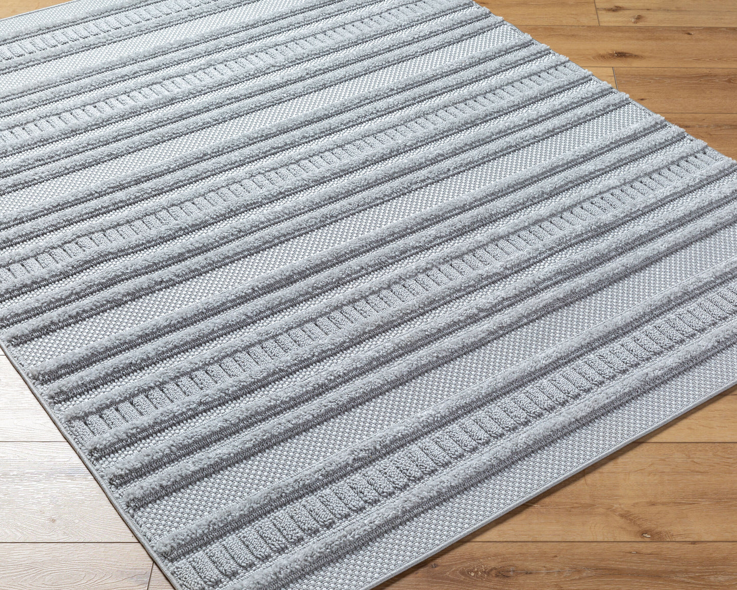 West Palm WPM-2302 7ft Runner Machine Woven Indoor/Outdoor Runner Rug