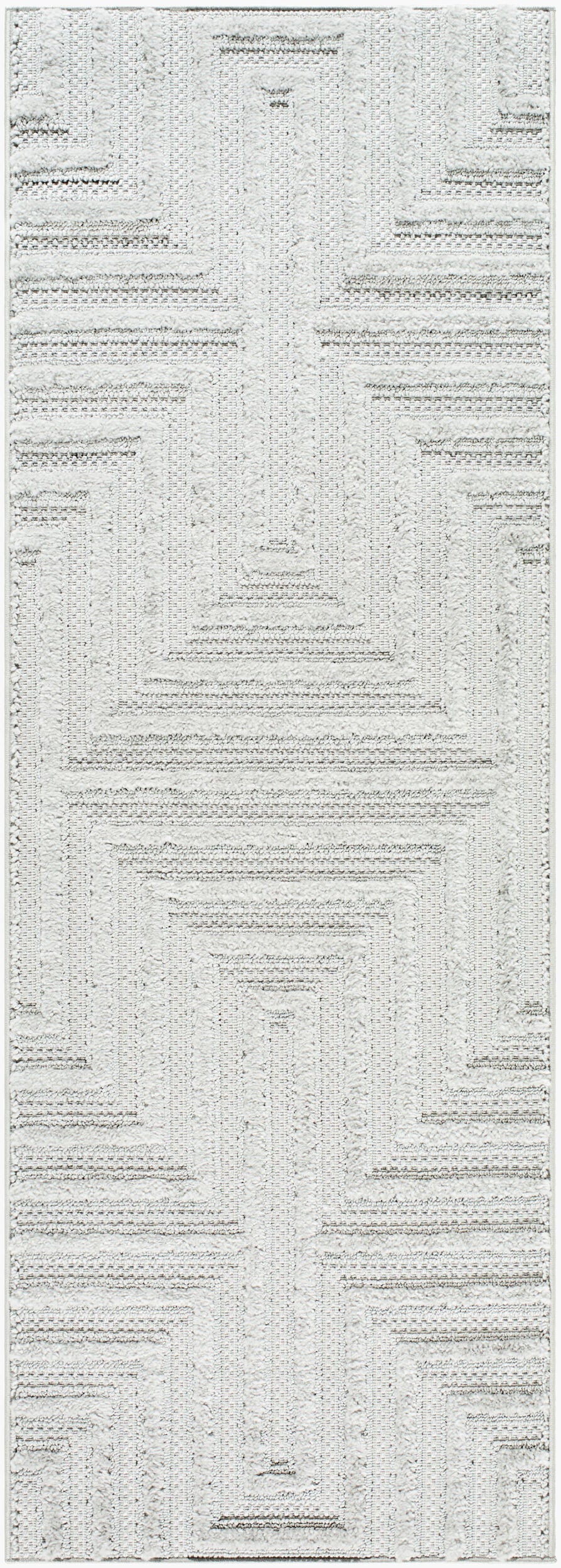 West Palm WPM-2304 7ft Runner Machine Woven Indoor/Outdoor Runner Rug