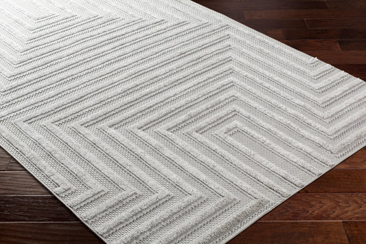 West Palm WPM-2304 7ft Runner Machine Woven Indoor/Outdoor Runner Rug