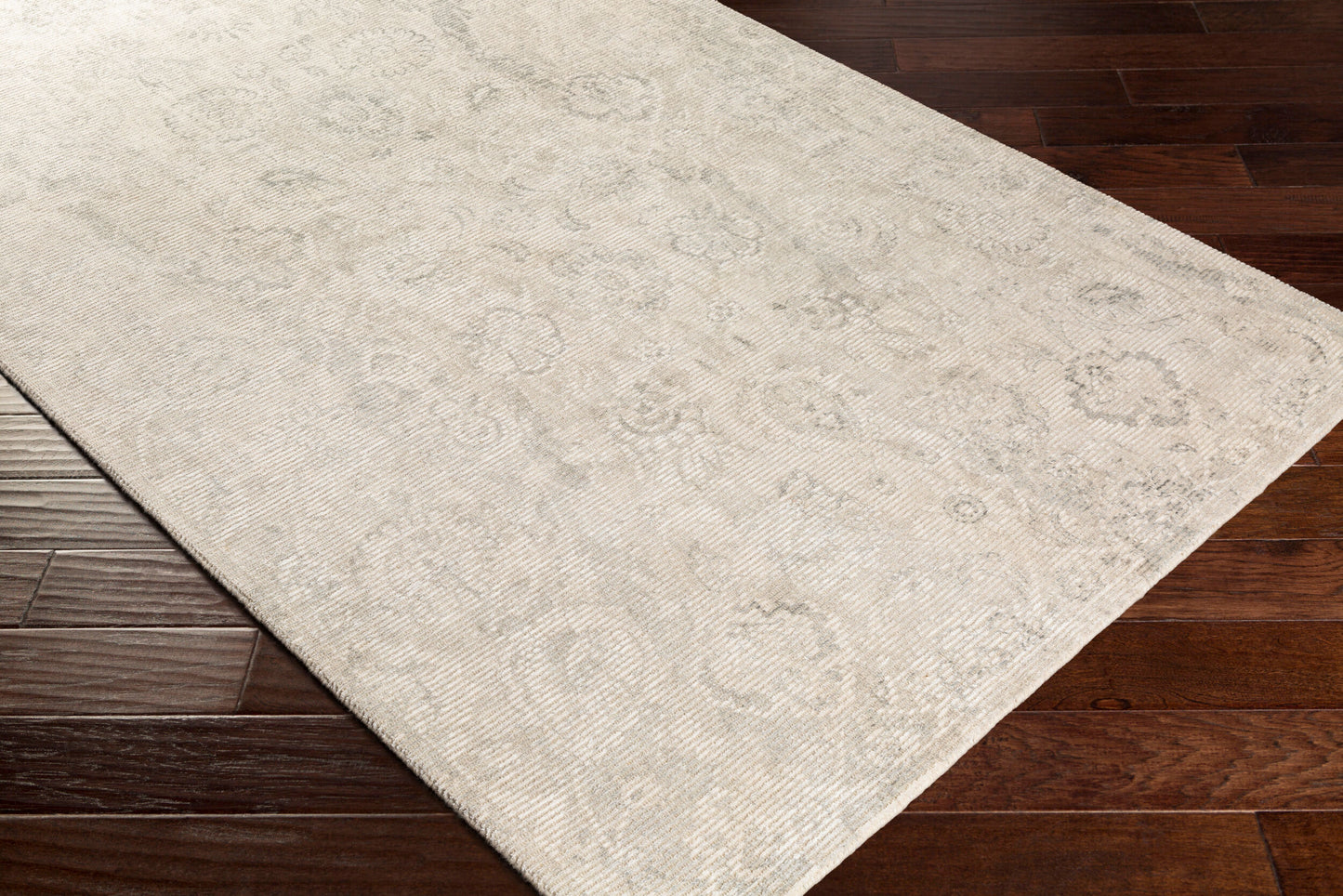 Alfombra decorativa Wilson WSN-2301 de 2' x 3' hecha a mano