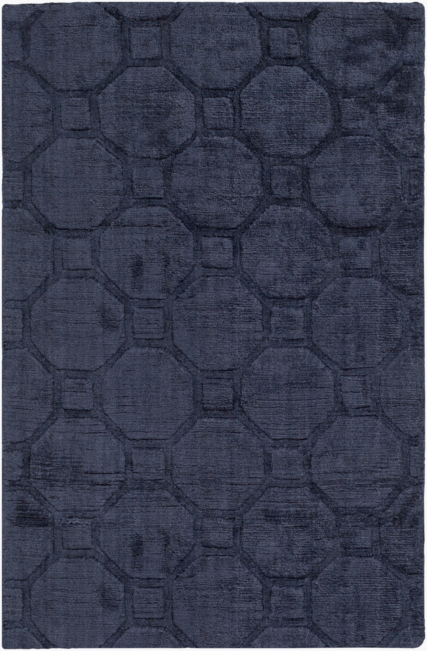 Wyndham WYD-2002 2' x 3' Handmade Faux Silk Accent Rug