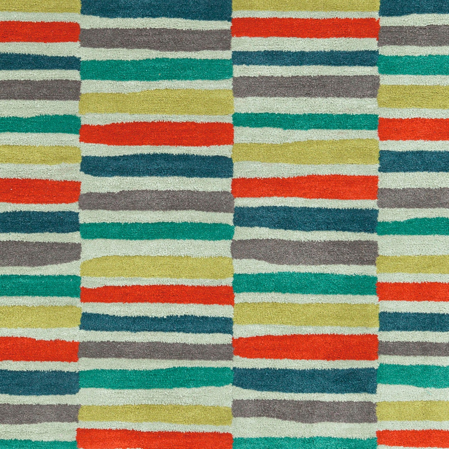 Alfombra de corredor hecha a mano Young Life YGL-7008 de 2,4 m