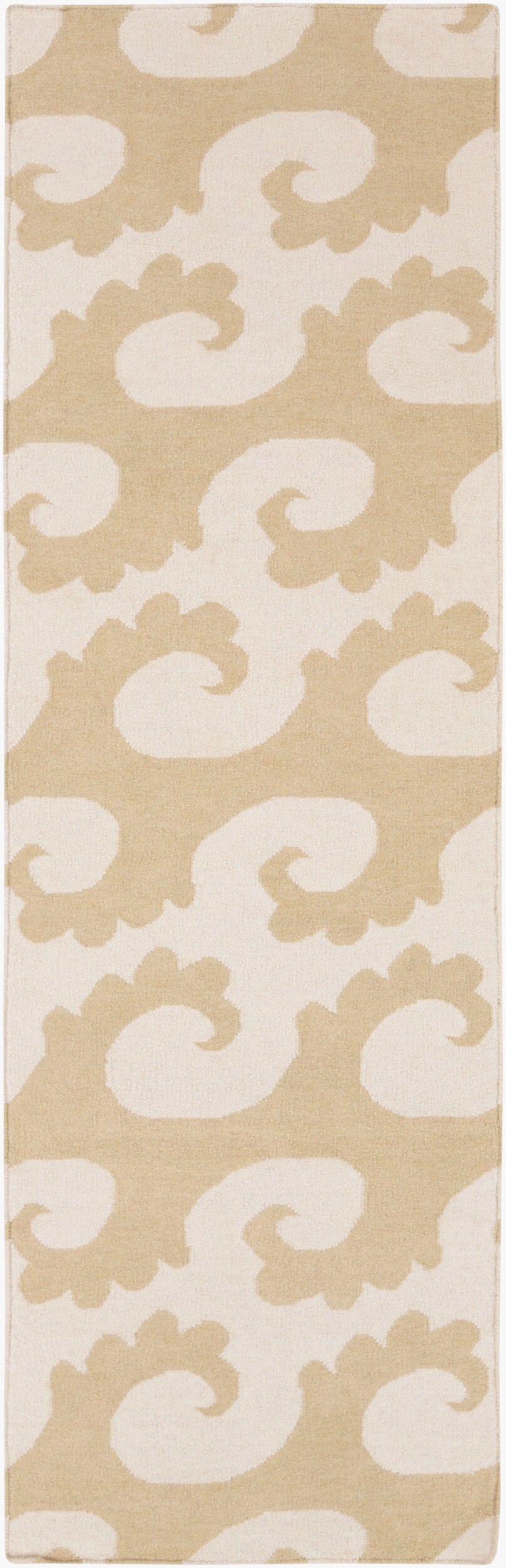 Yacht Club YTC-2014 8ft Runner Handmade Wool Runner Rug