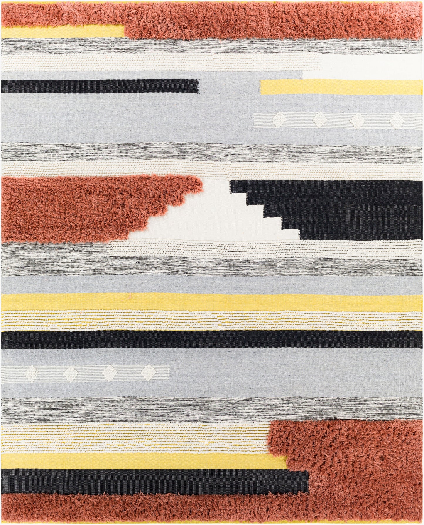 Yuva YUV-2300 8' x 10' Handmade Recyled Area Rug