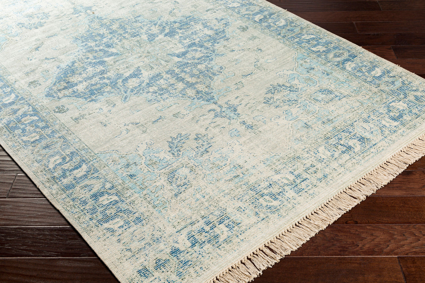 Zainab ZAI-2300 8ft Runner Handmade Runner Rug