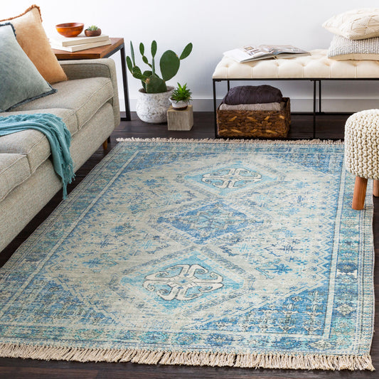 Zainab ZAI-2314 2' x 4' Handmade Accent Rug