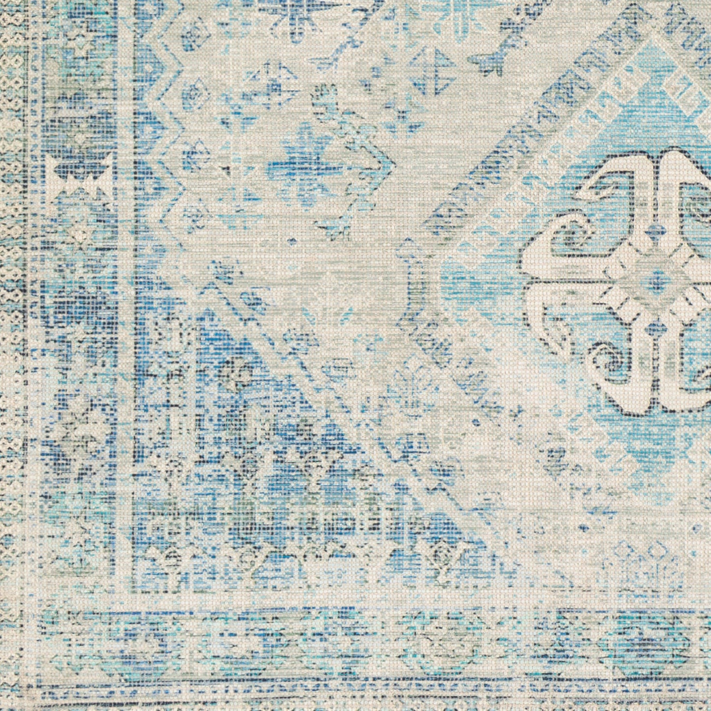 Zainab ZAI-2314 2' x 4' Handmade Accent Rug