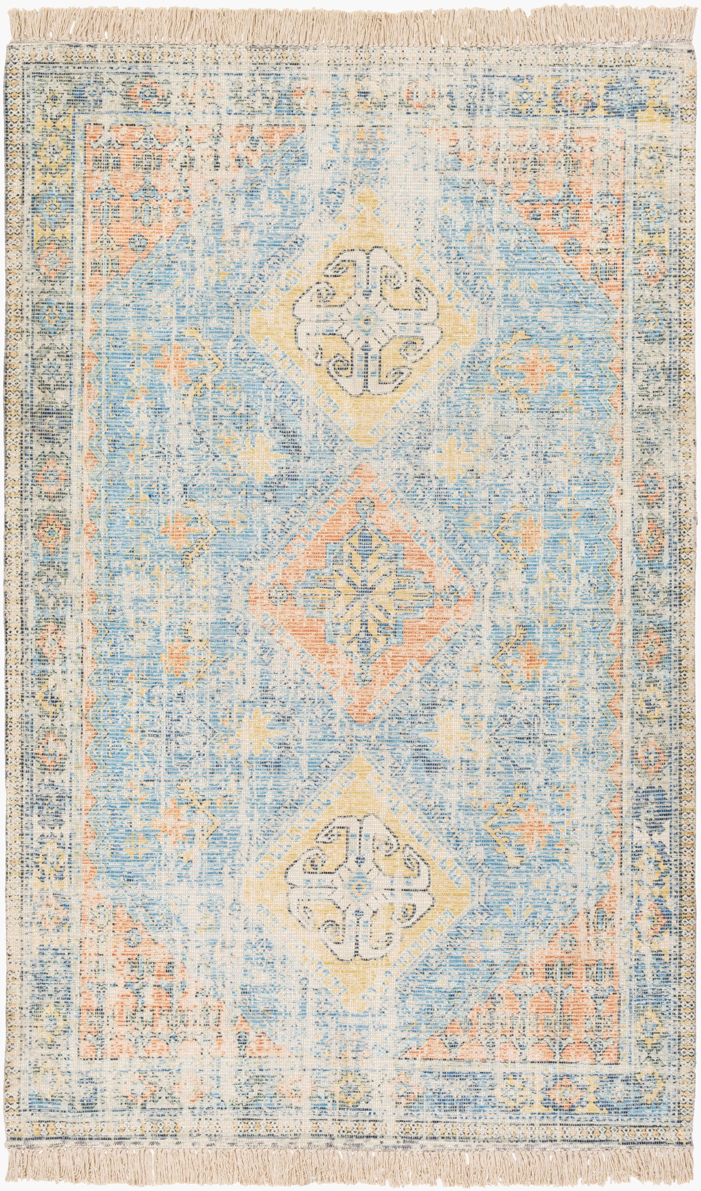 Zainab ZAI-2315 2' x 4' Handmade Accent Rug