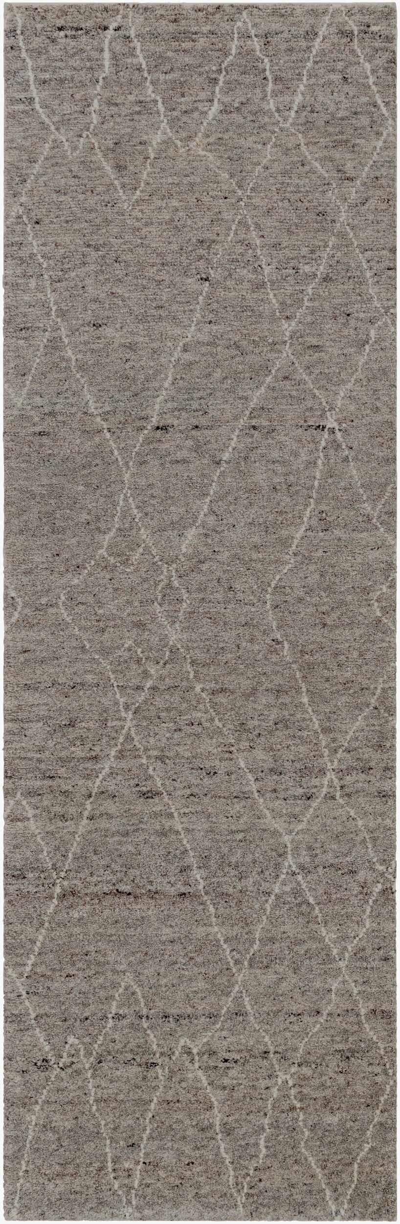 Alfombra de lana hecha a mano Zara ZAR-2300 de 8 pies