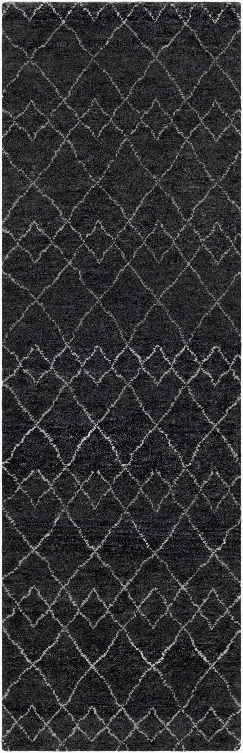 Zara ZAR-2305 8ft Runner Handmade Runner Rug
