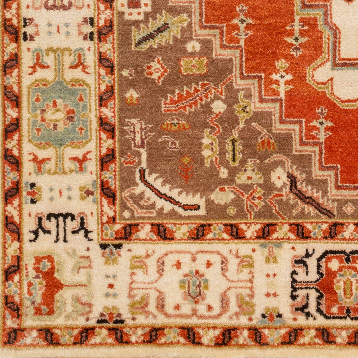Zeus ZEU-7800 2' x 3' Handmade Wool Accent Rug