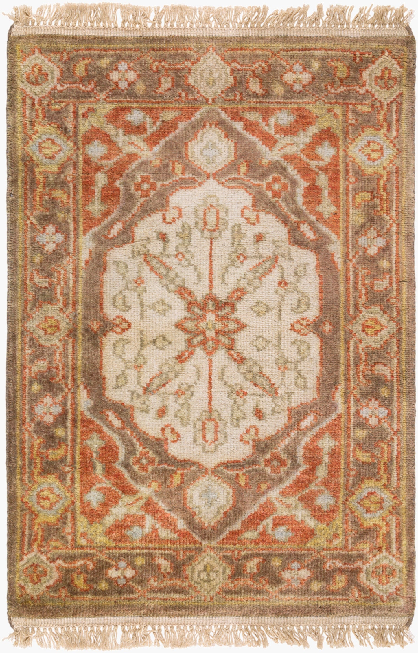 Zeus ZEU-7810 2' x 3' Handmade Wool Accent Rug