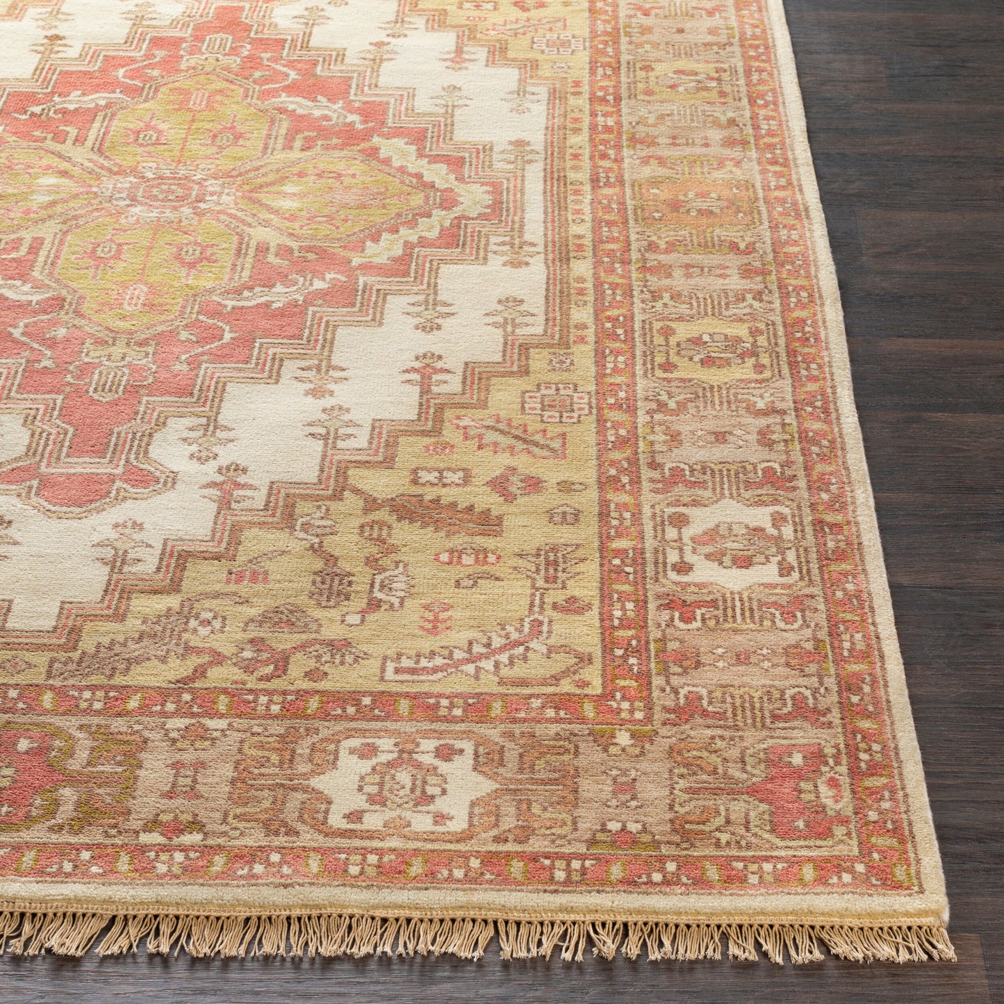 Zeus ZEU-7819 2' x 3' Handmade Wool Accent Rug