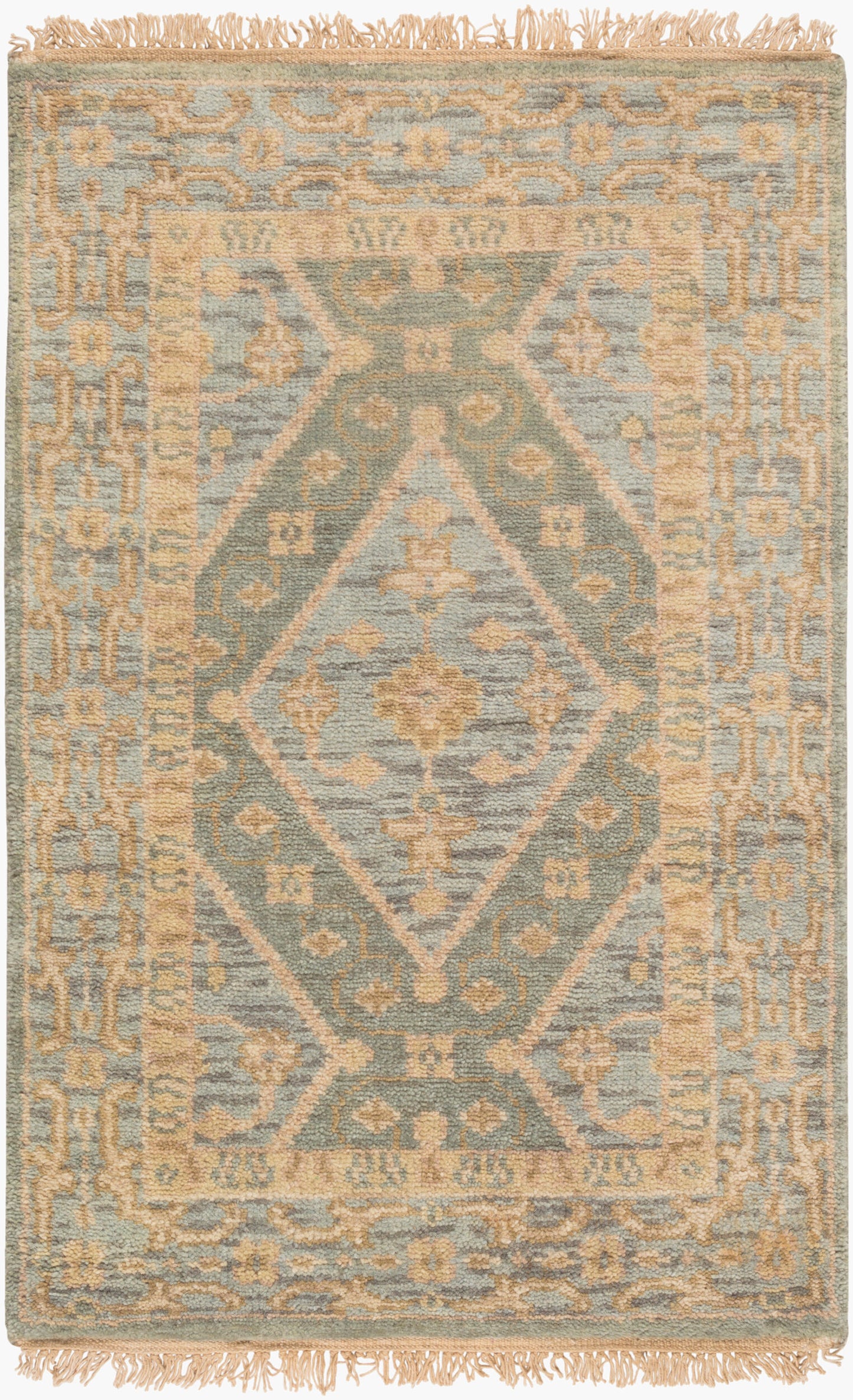 Zeus ZEU-7826 2' x 3' Handmade Wool Accent Rug