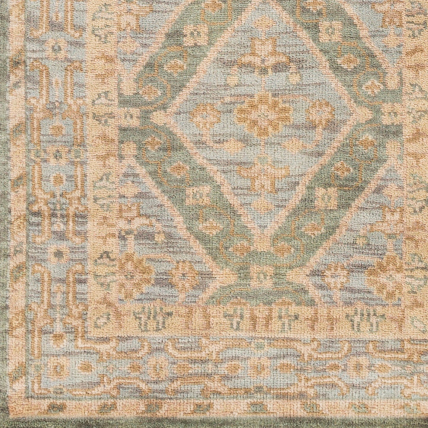 Zeus ZEU-7826 2' x 3' Handmade Wool Accent Rug