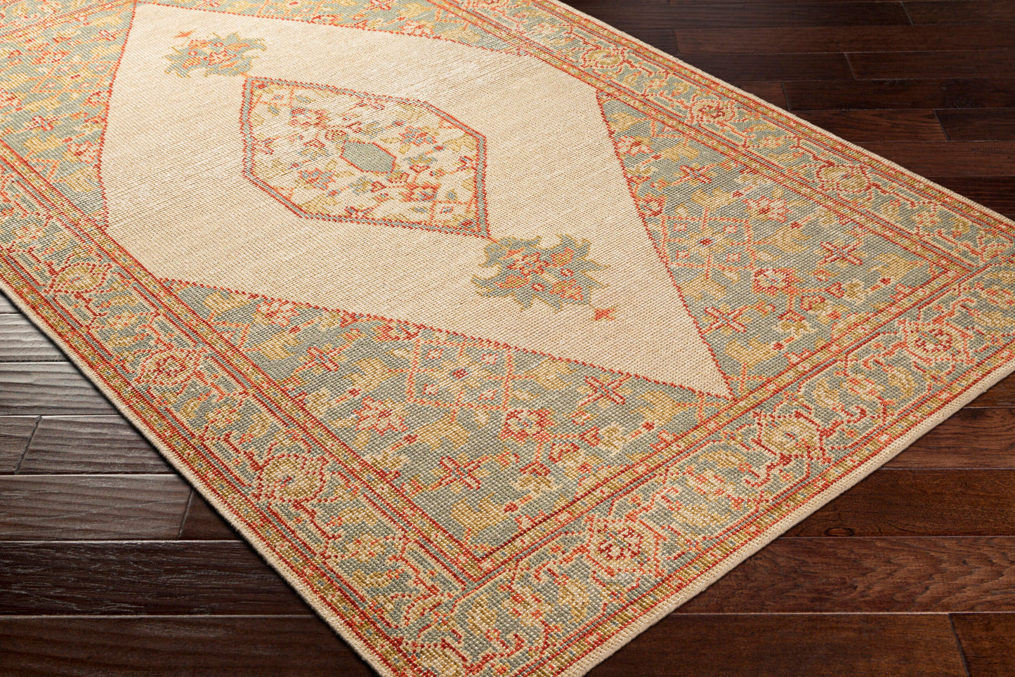 Zahra ZHA-2300 2' x 3' Handmade Wool Accent Rug