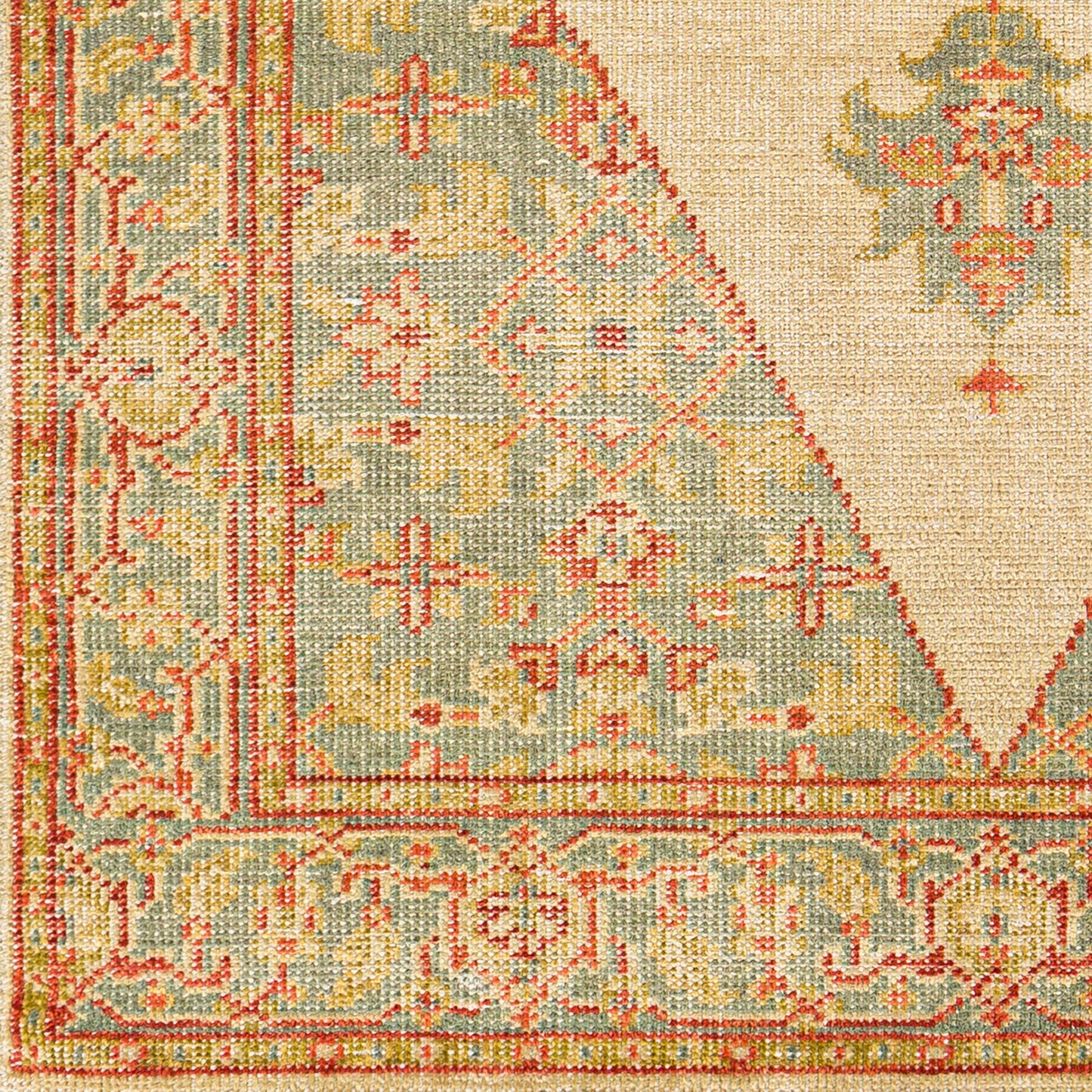 Zahra ZHA-2300 2' x 3' Handmade Wool Accent Rug