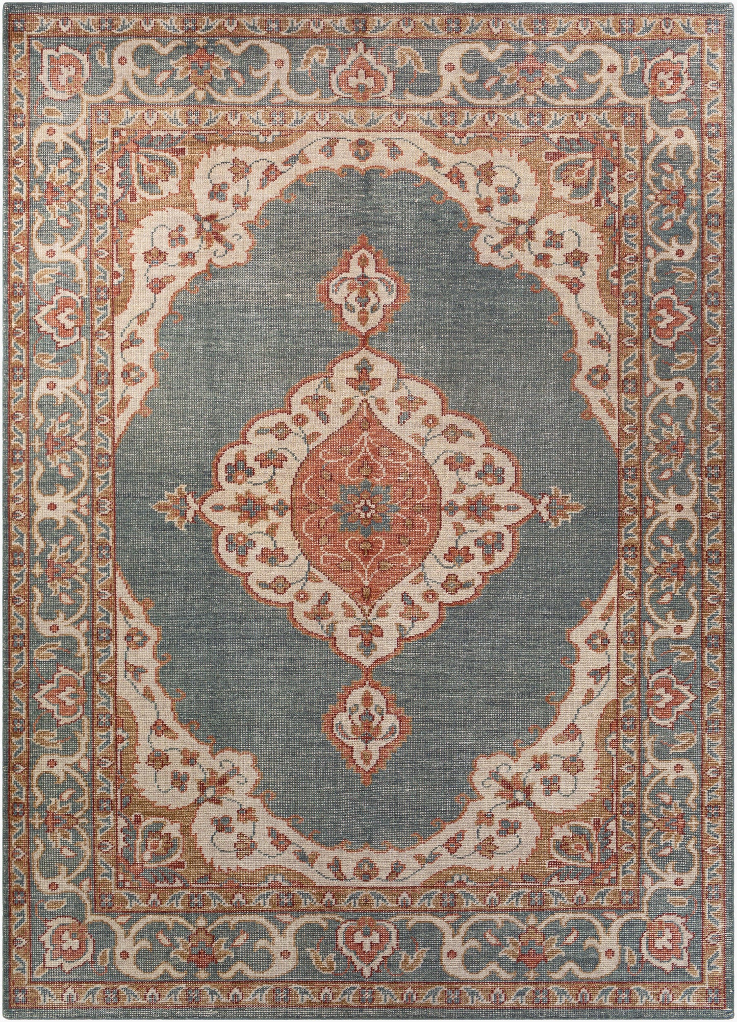 Zahra ZHA-2301 5' x 9' Handmade Wool Area Rug