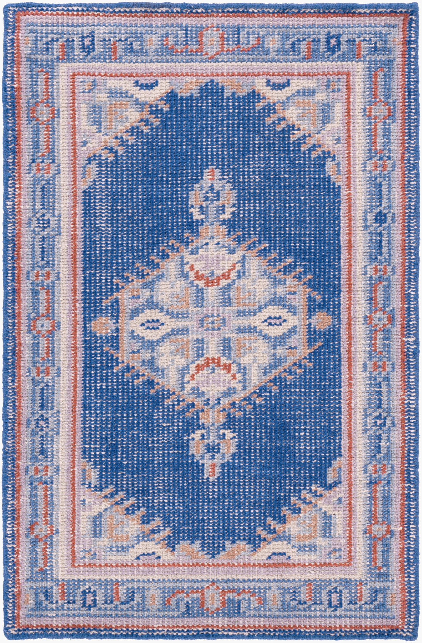 Zahra ZHA-4003 2' x 3' Handmade Wool Accent Rug
