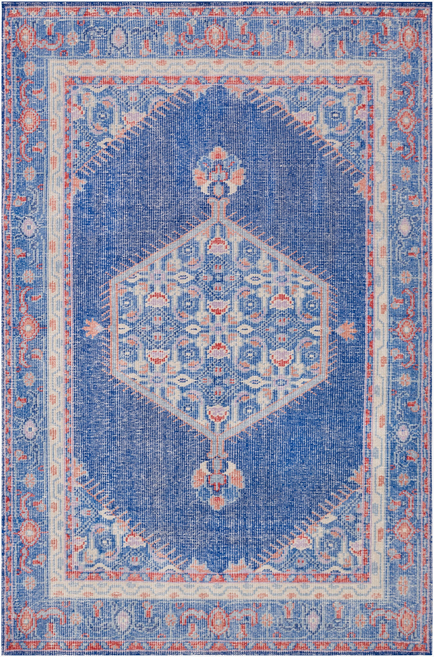 Zahra ZHA-4003 3' x 5' Handmade Wool Accent Rug