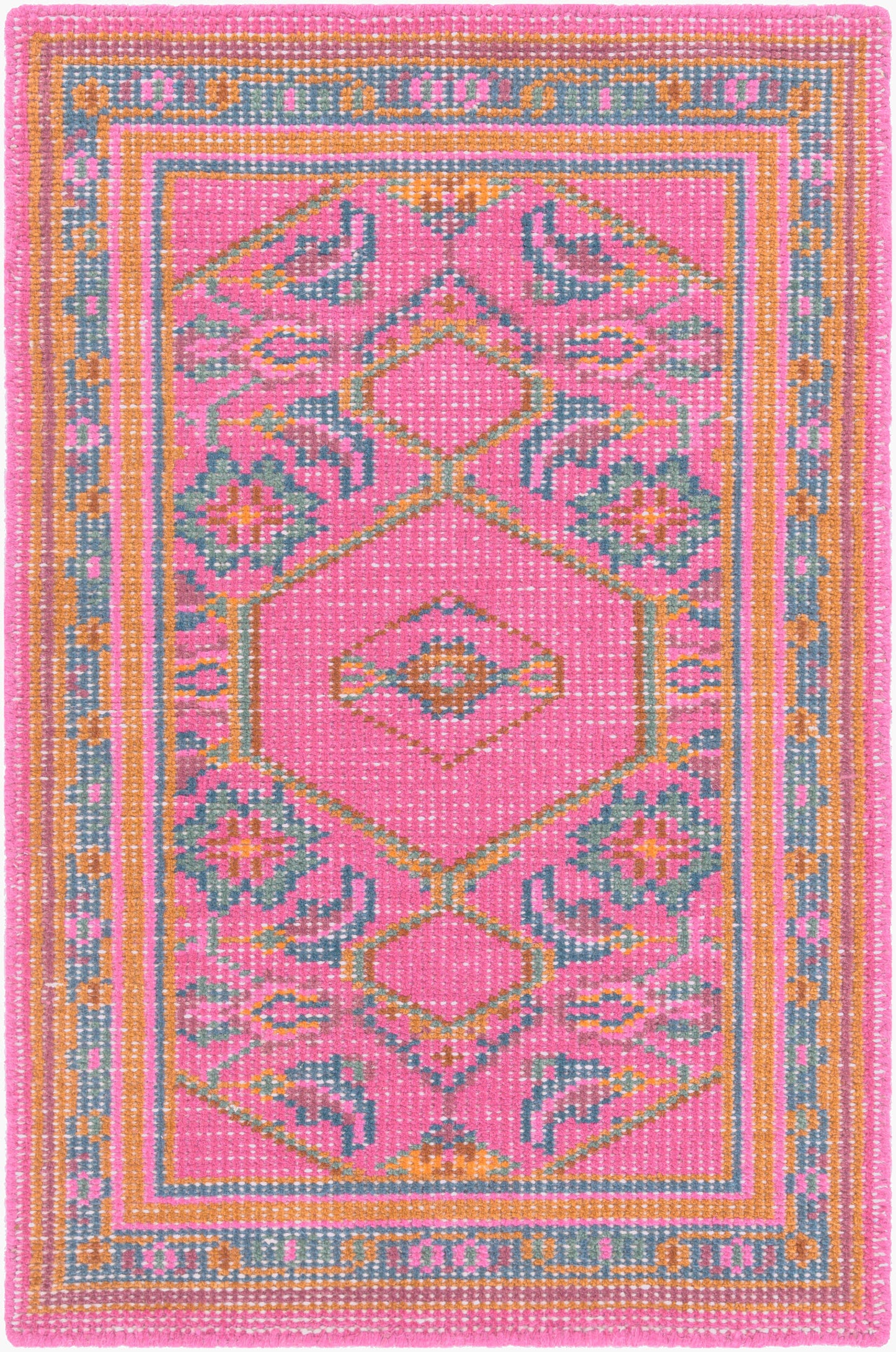 Zahra ZHA-4008 2' x 3' Handmade Wool Accent Rug