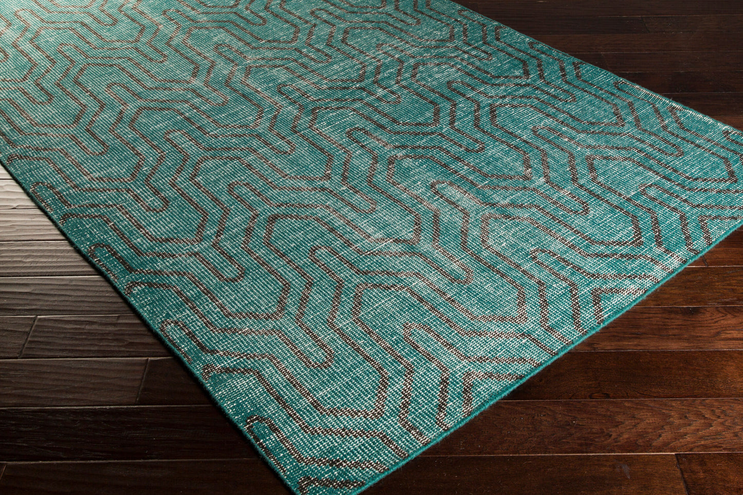 Zahra ZHA-4021 3' x 5' Handmade Wool Accent Rug