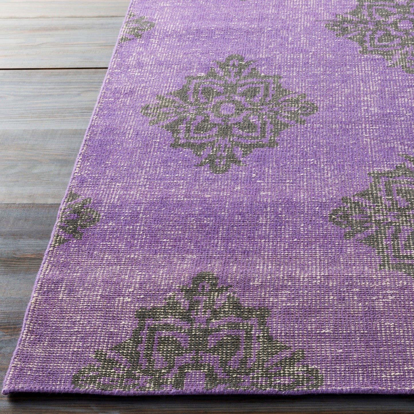 Zahra ZHA-4023 2' x 3' Handmade Wool Accent Rug