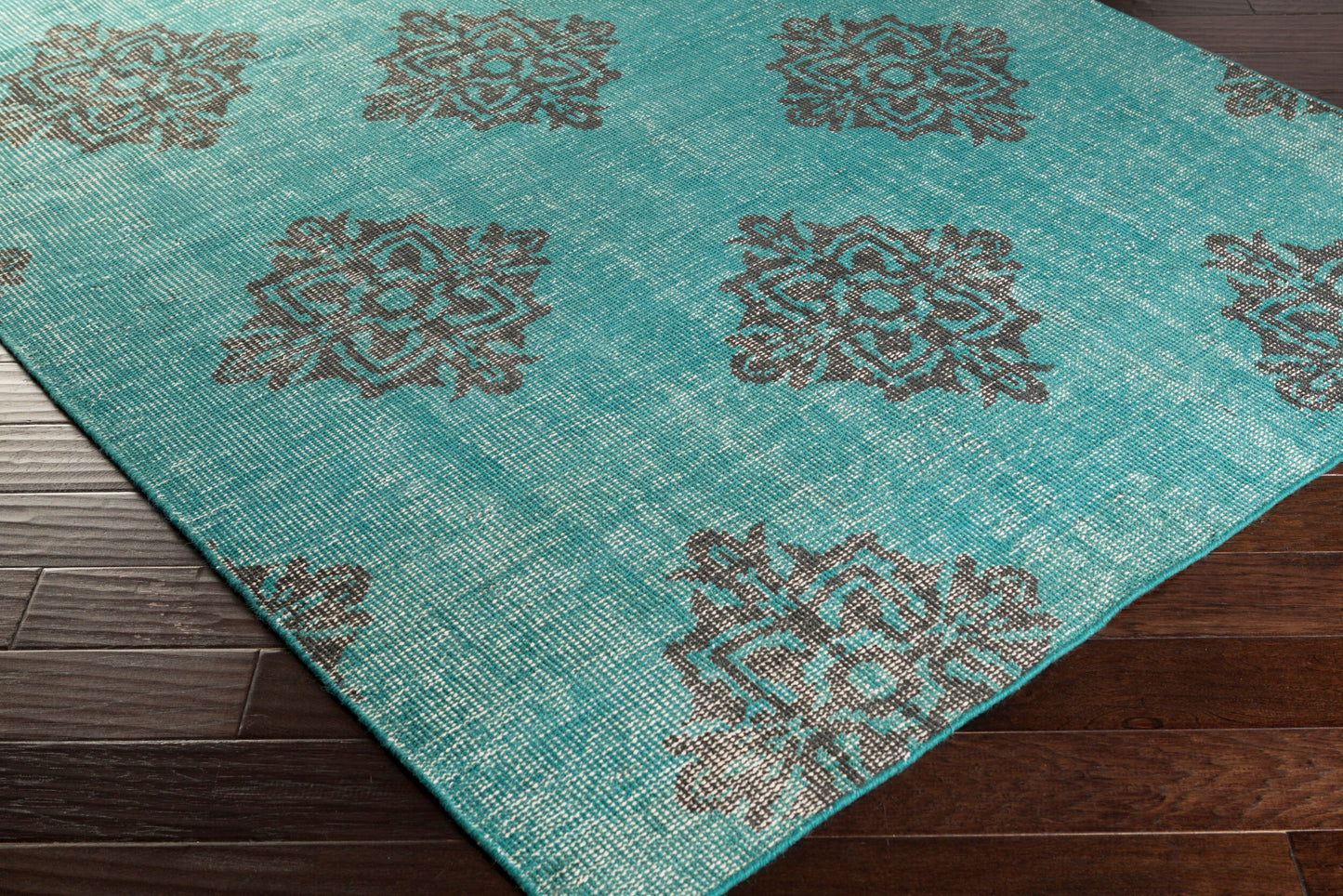 Zahra ZHA-4026 3' x 5' Handmade Wool Accent Rug