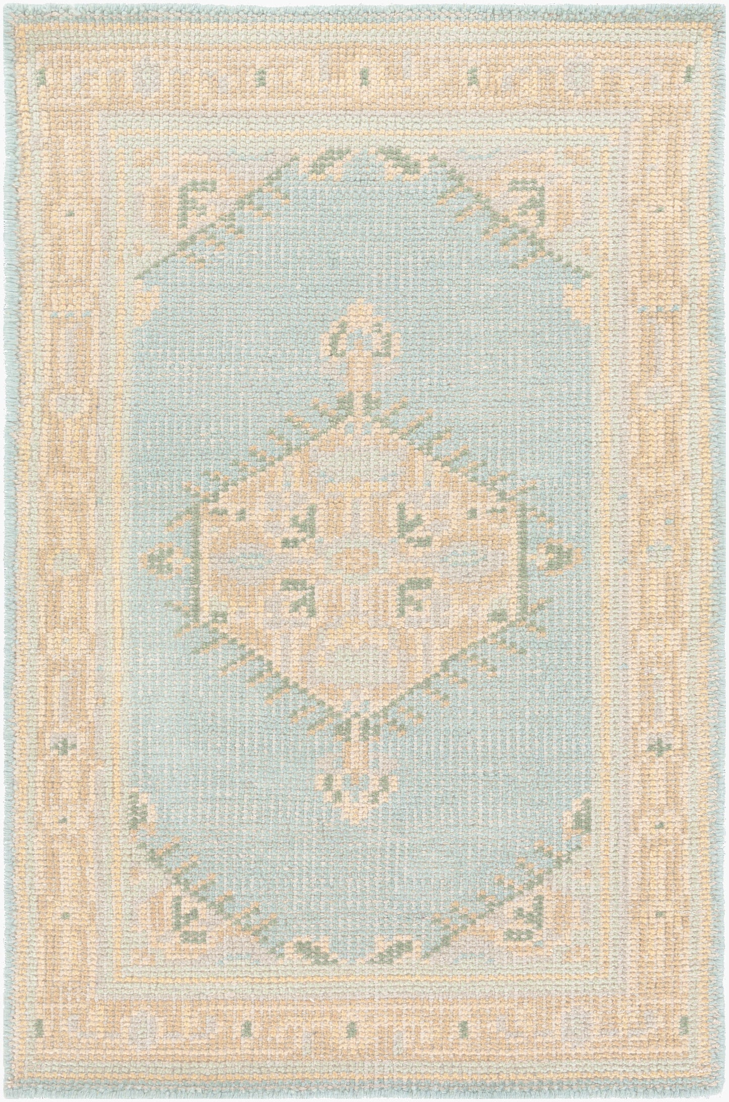 Zahra ZHA-4029 2' x 3' Handmade Wool Accent Rug