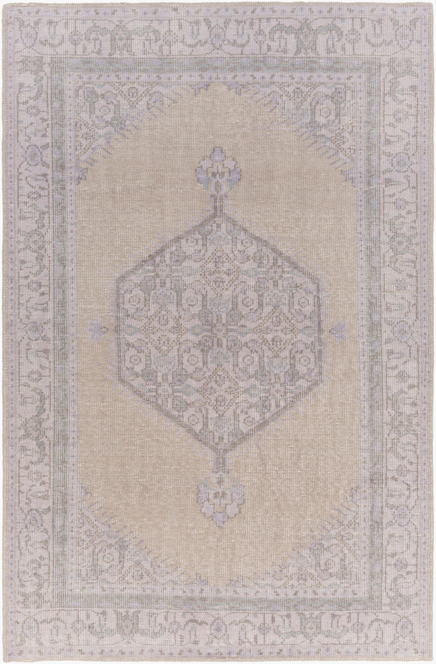 Zahra ZHA-4030 3' x 5' Handmade Wool Accent Rug