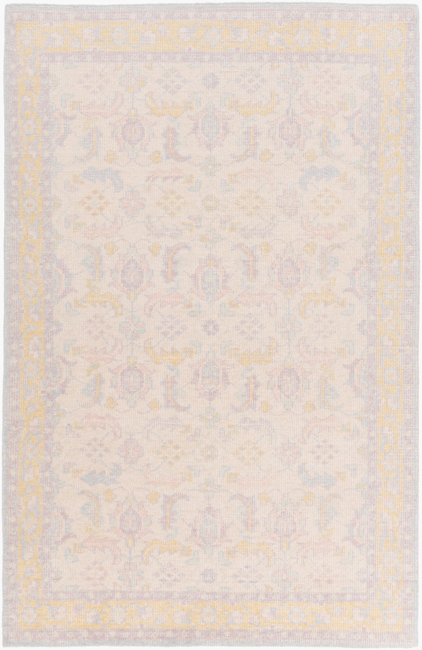 Zahra ZHA-4041 5' x 9' Handmade Wool Area Rug