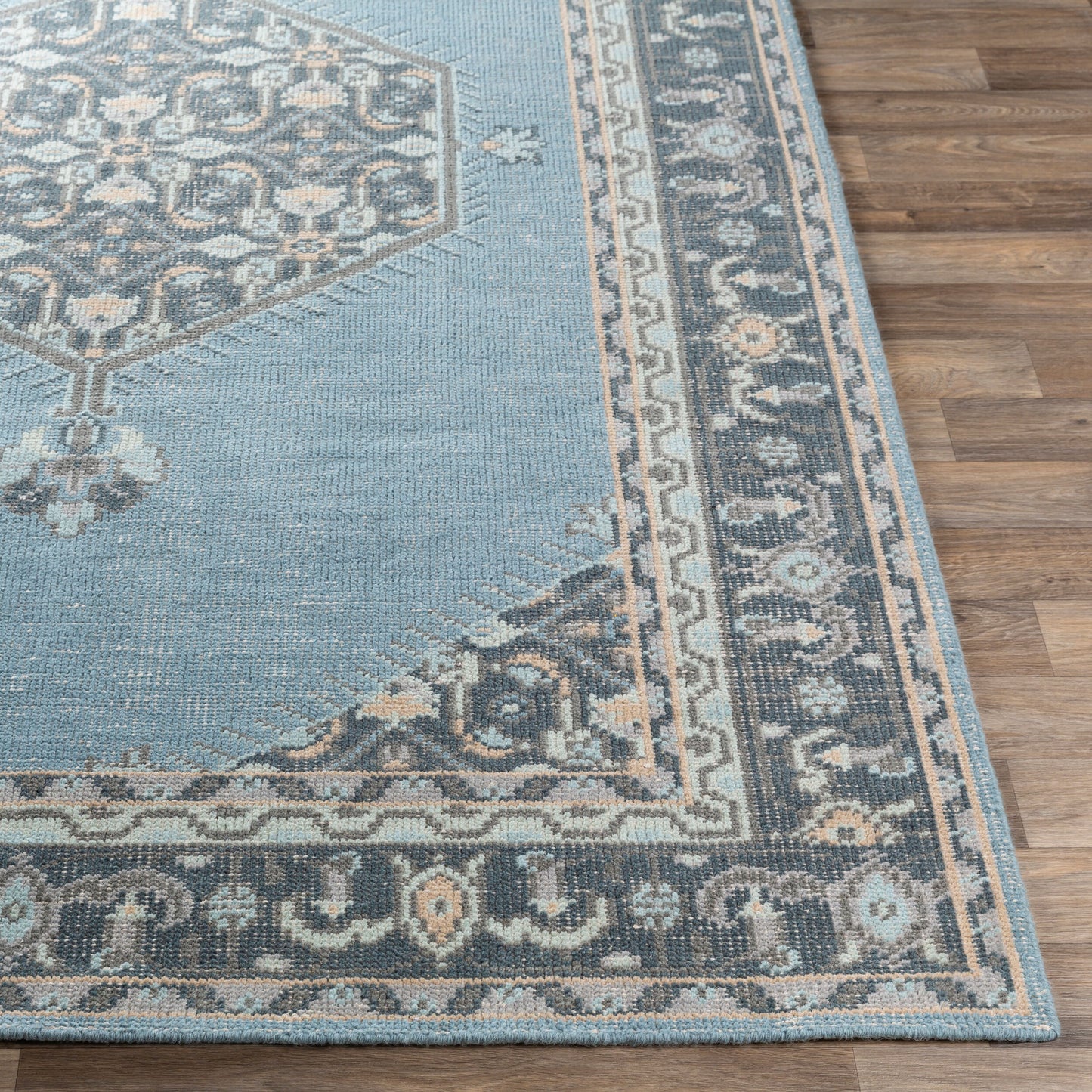 Zahra ZHA-4050 3' x 5' Handmade Wool Accent Rug