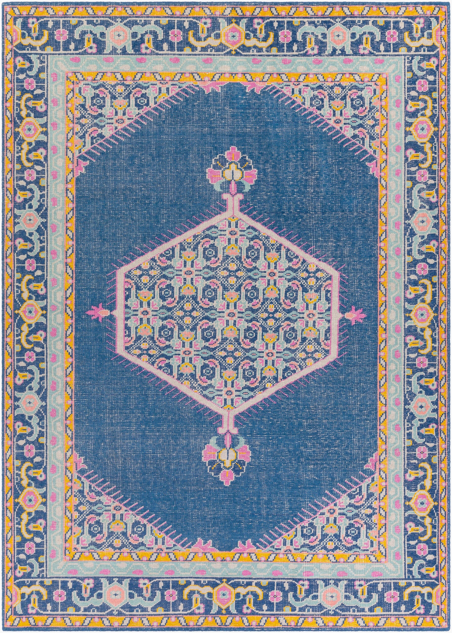 Alfombra de lana hecha a mano Zahra ZHA-4051 de 8' x 11'